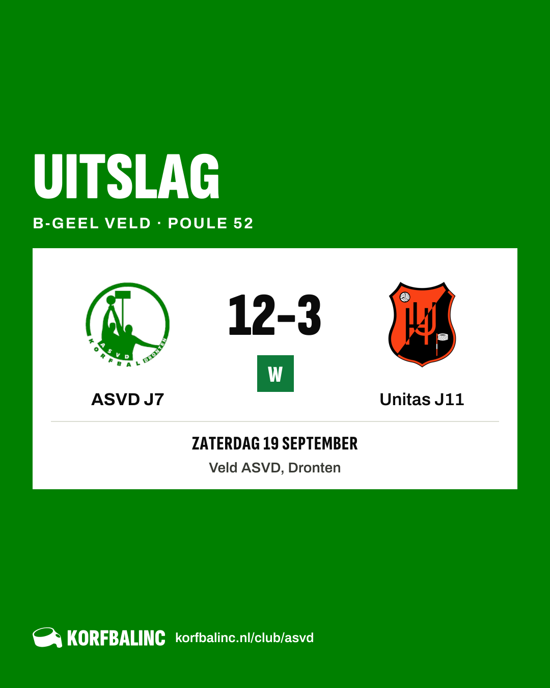 ASVD J7 - Unitas J11