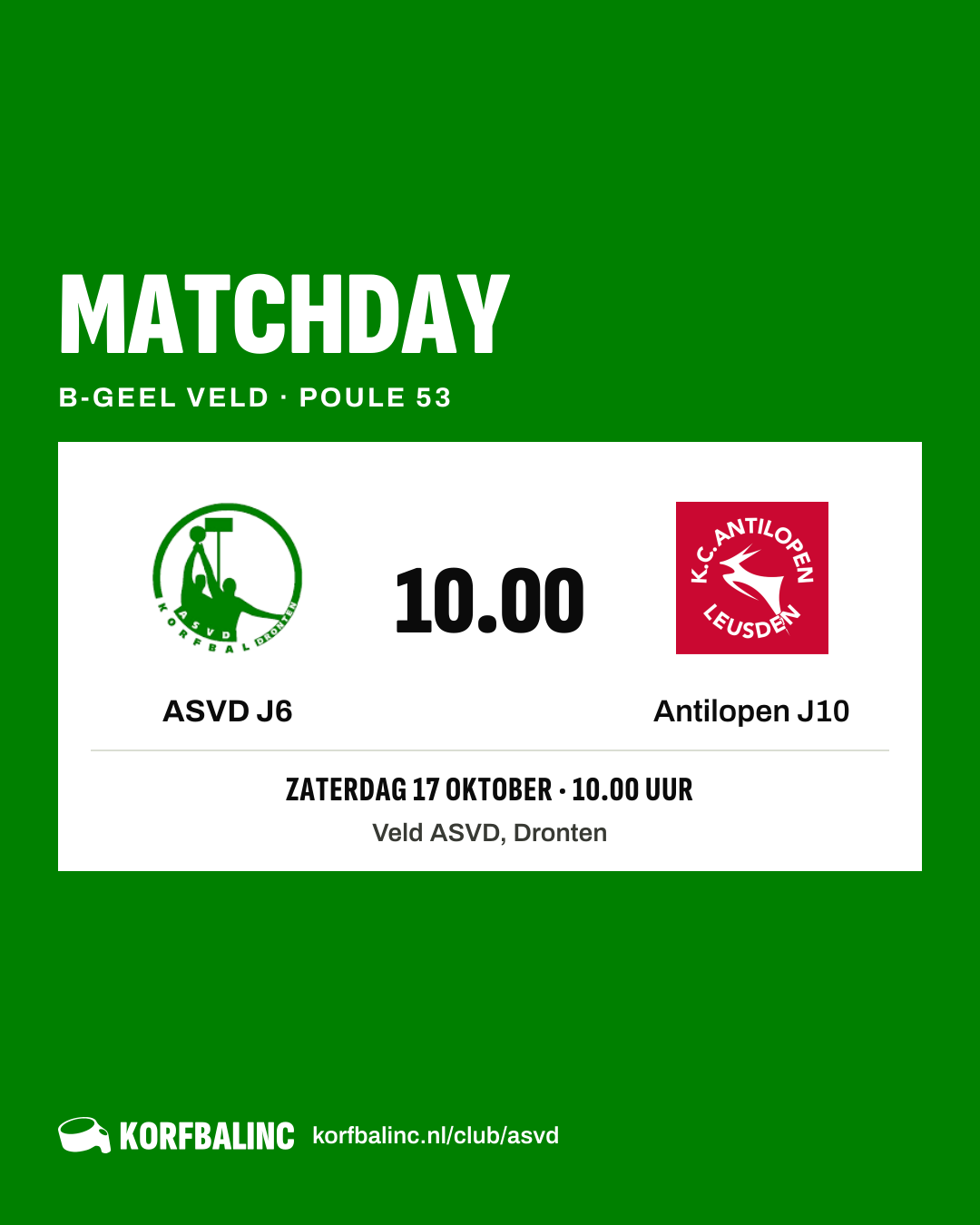 ASVD J6 - Antilopen J10