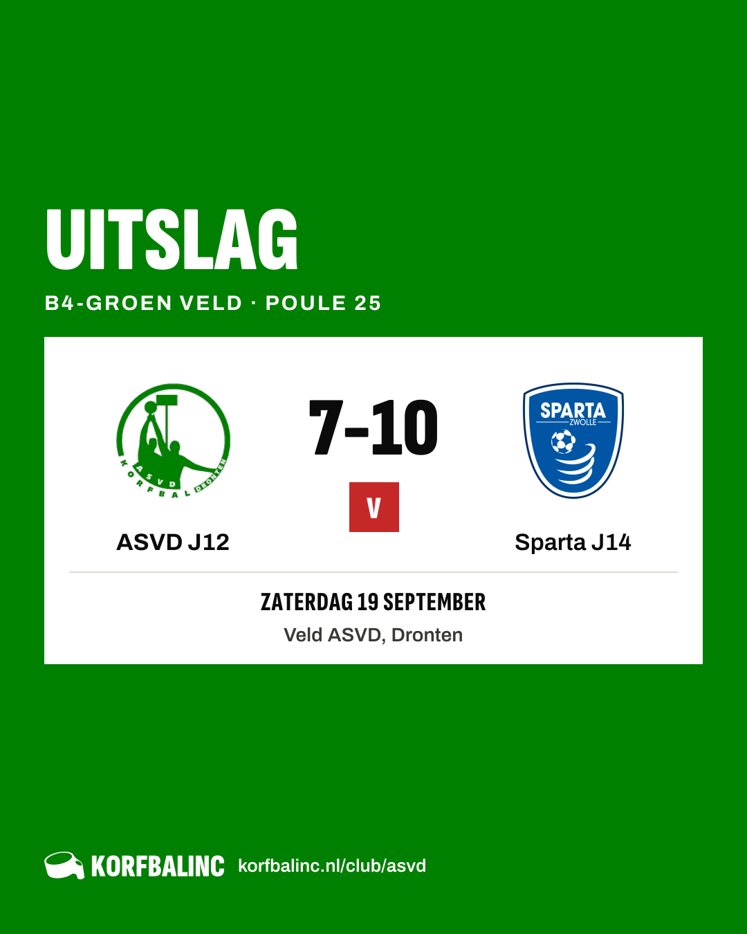 ASVD J12 - Sparta J14