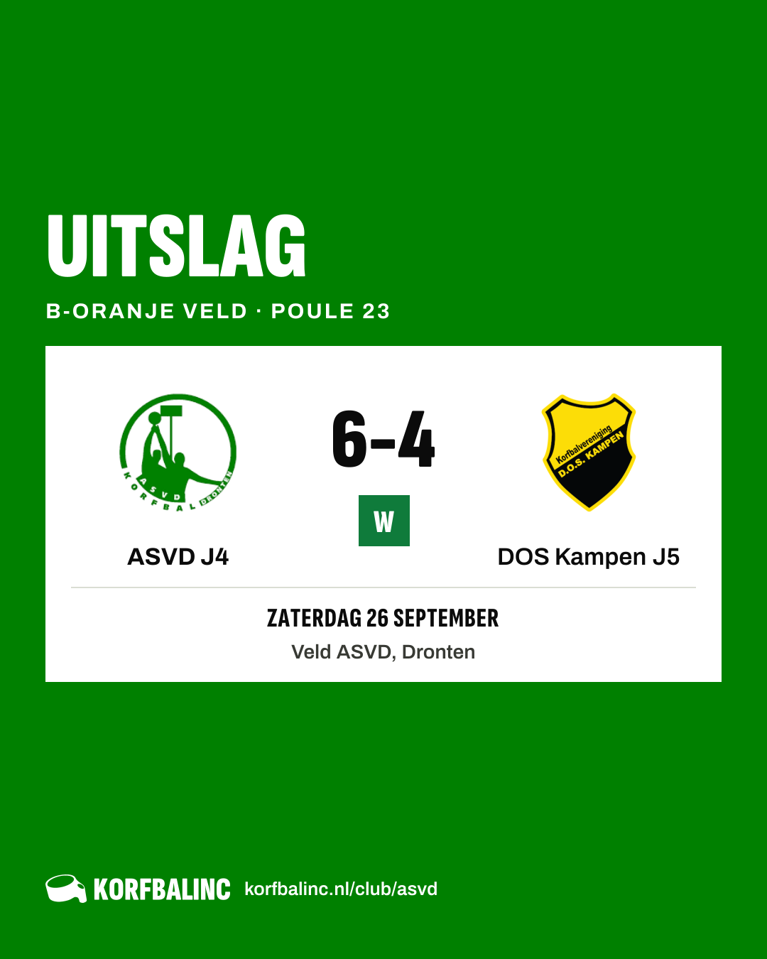 ASVD J4 - DOS Kampen J5