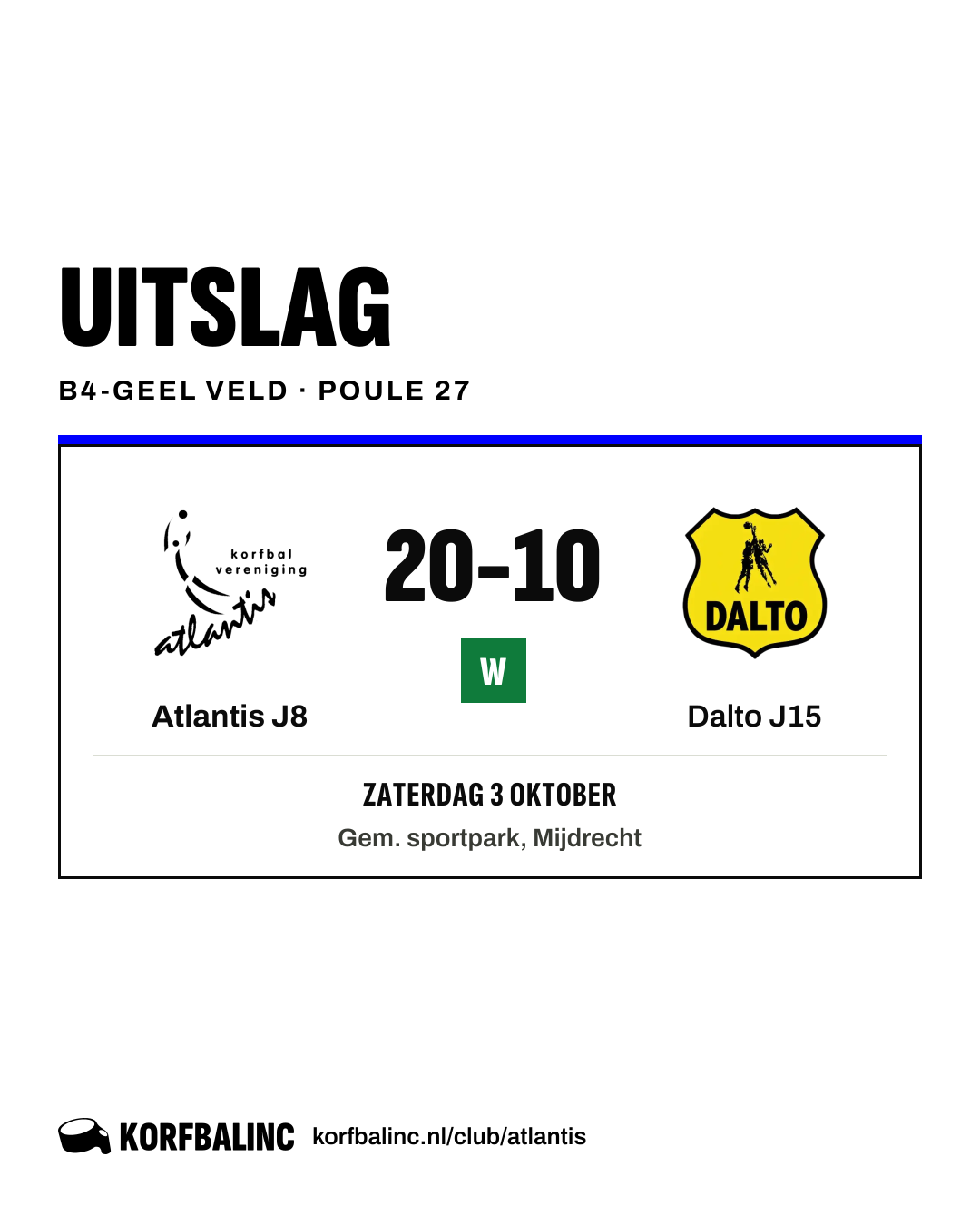 Atlantis J8 - Dalto J15
