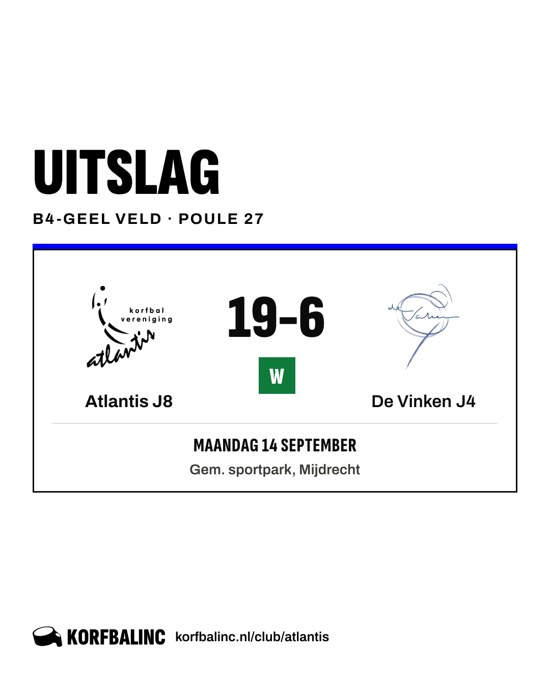 Atlantis J8 - De Vinken J4