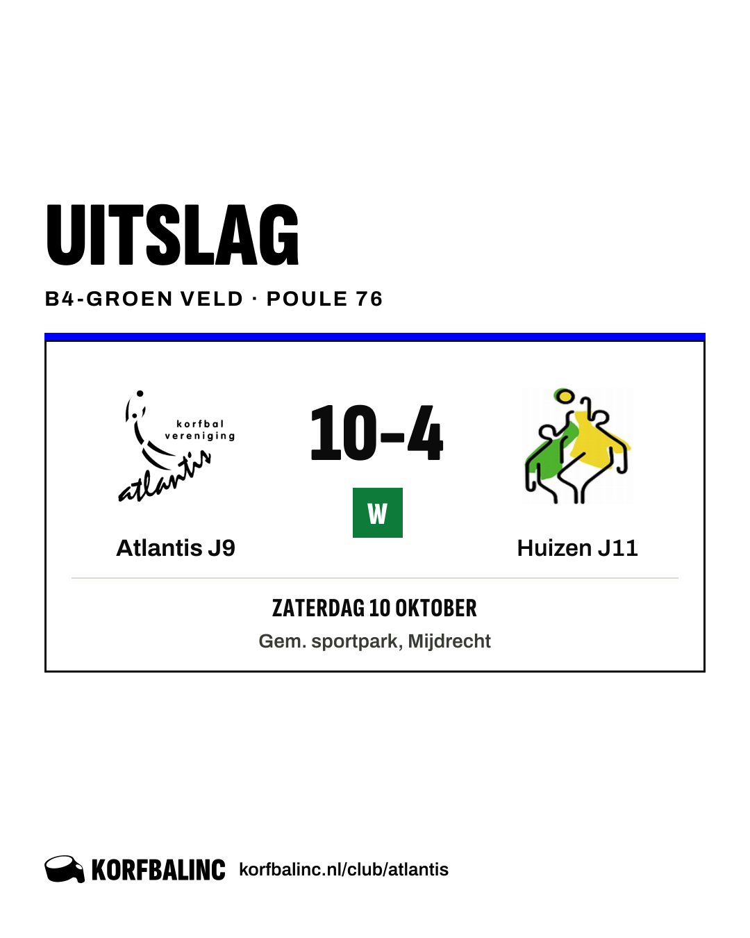 Atlantis J9 - Huizen J11