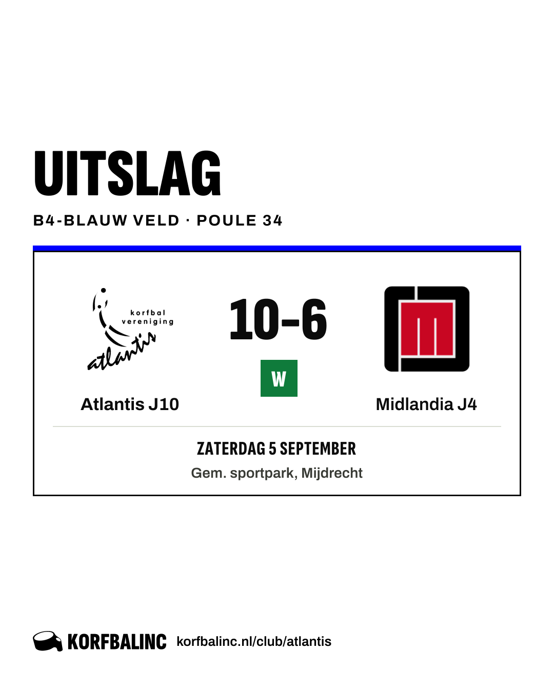 Atlantis J10 - Midlandia J4