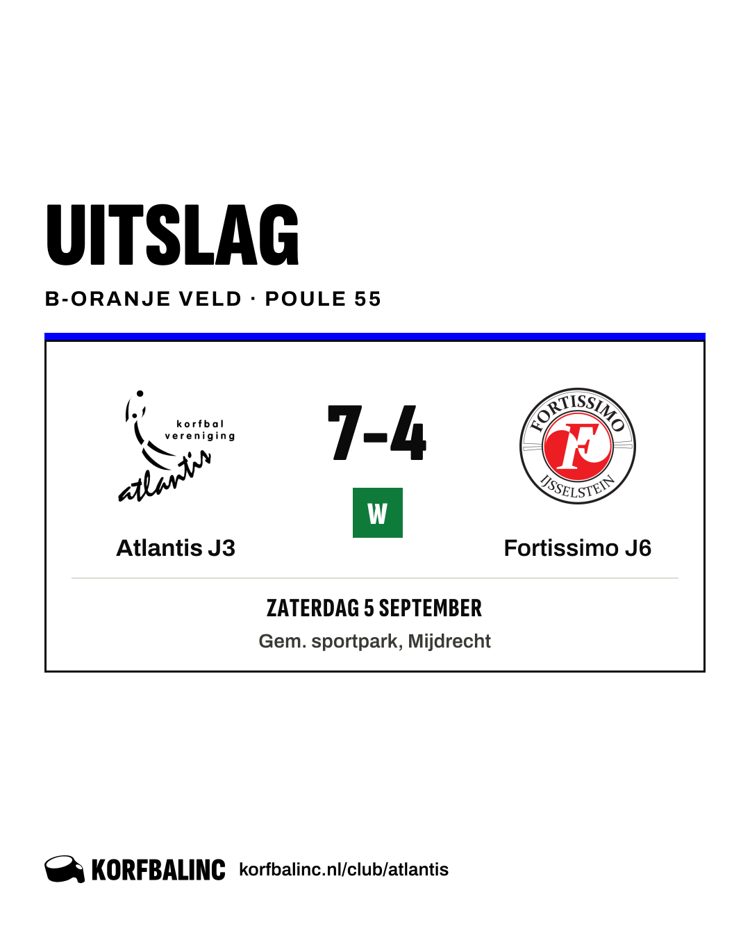 Atlantis J3 - Fortissimo J6