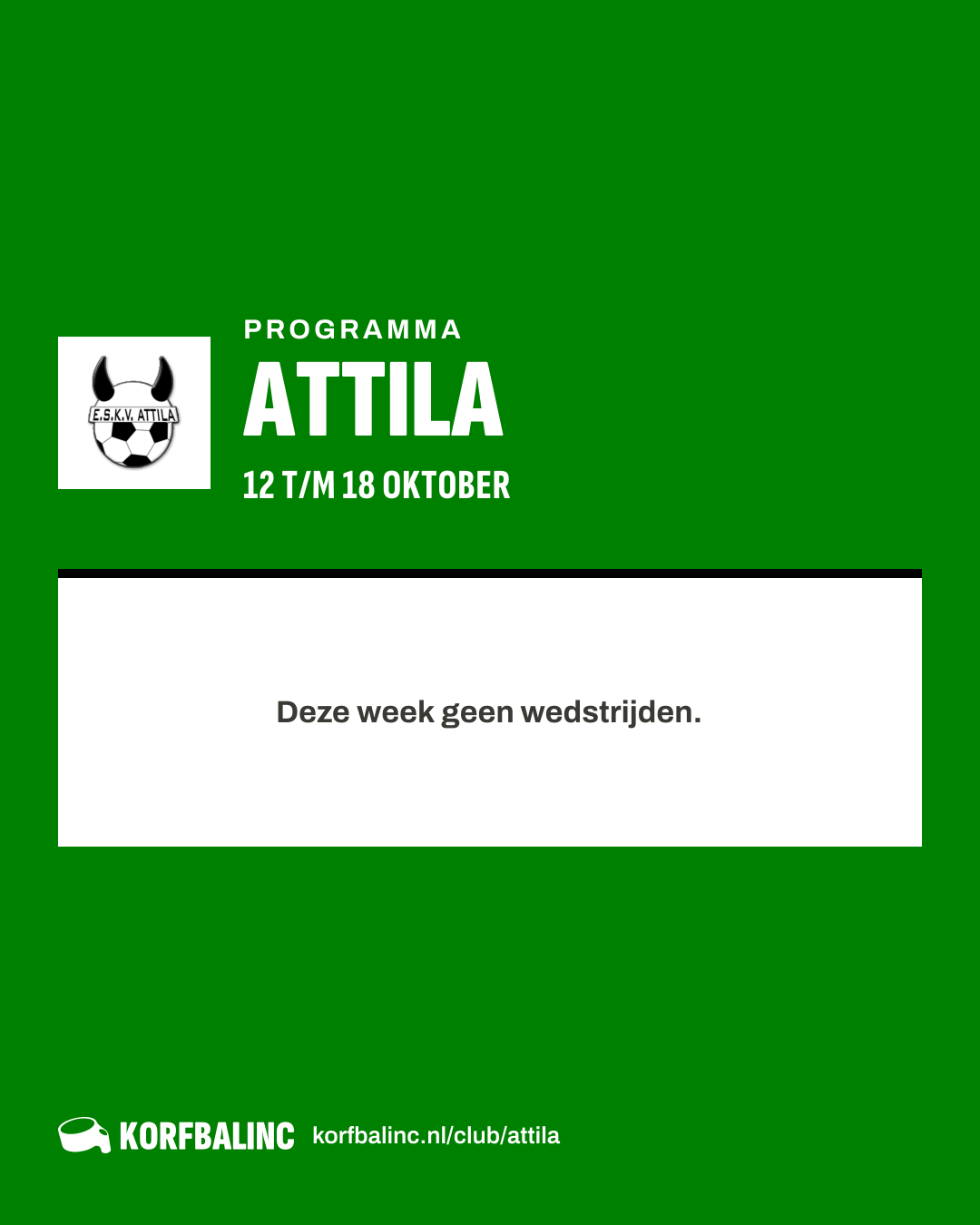 Uitslagen Attila