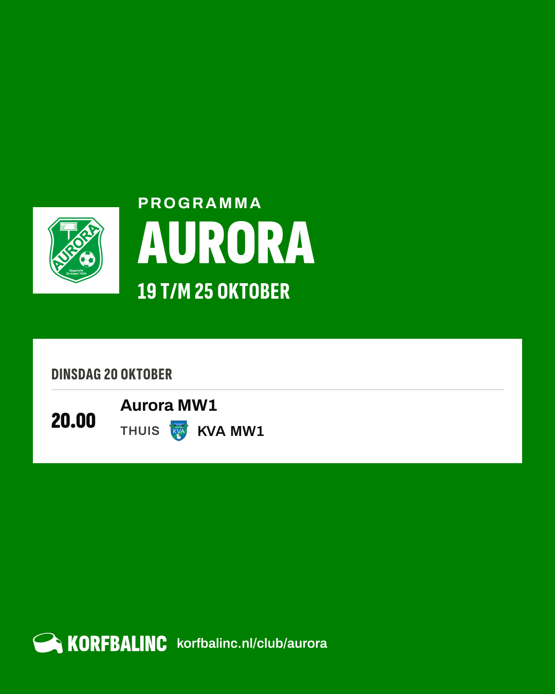 Uitslagen Aurora, beeld 1 van 2