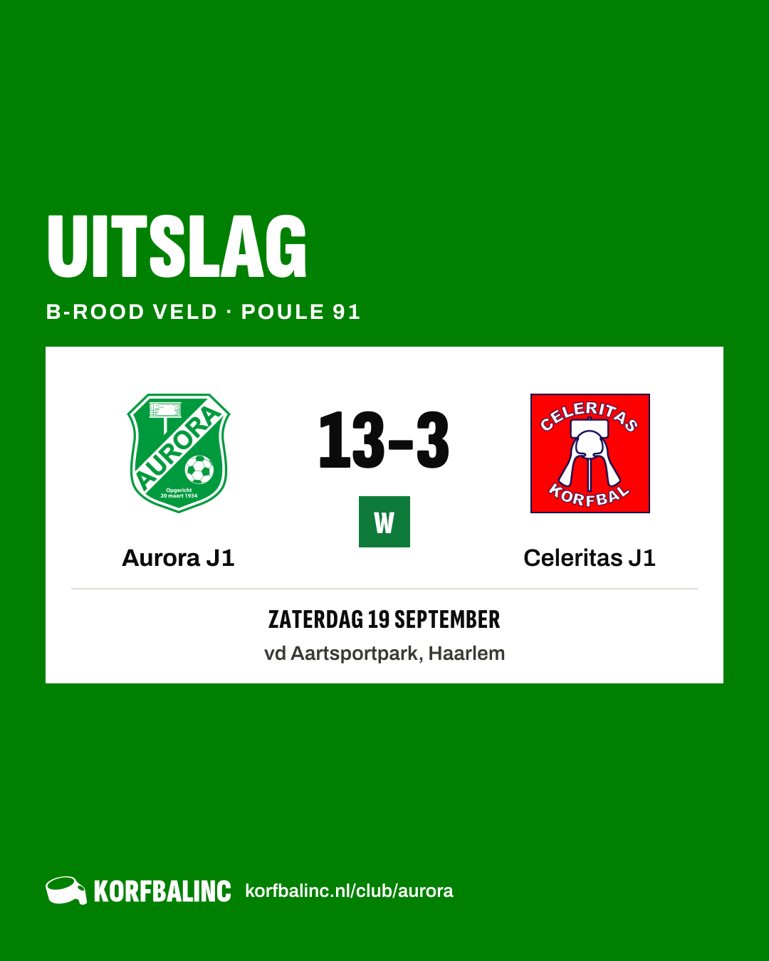 Aurora J1 - Celeritas J1