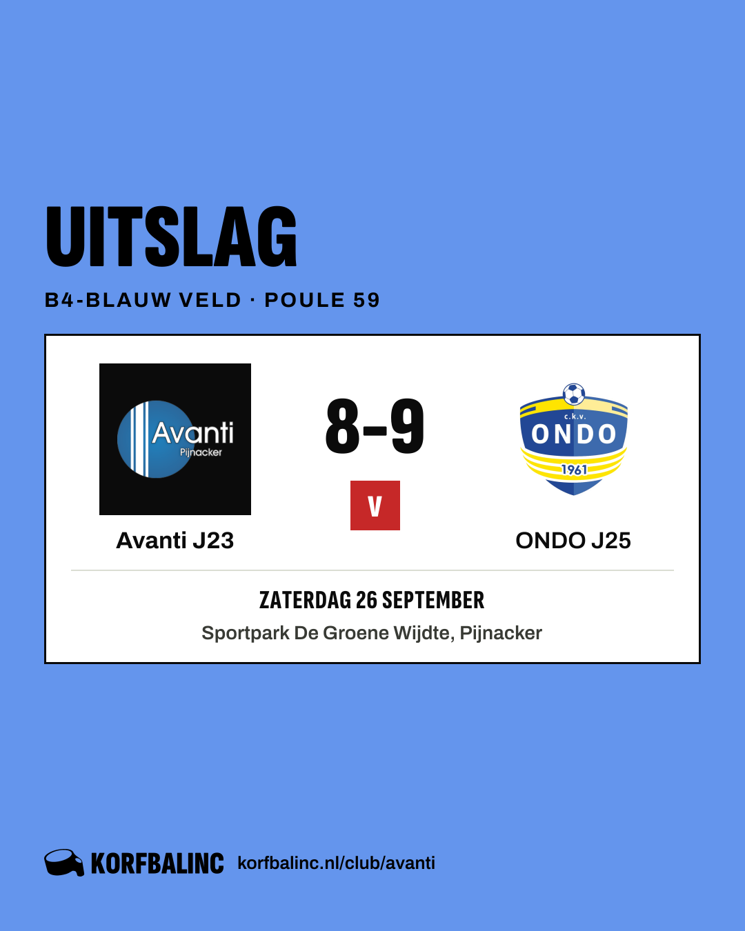 Avanti J23 - ONDO J25