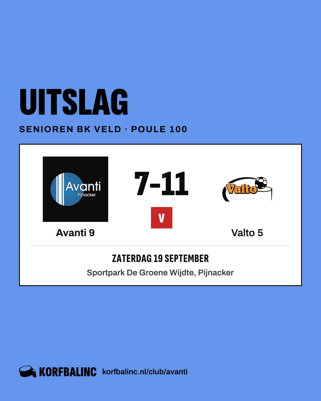 Avanti 9 - Valto 5
