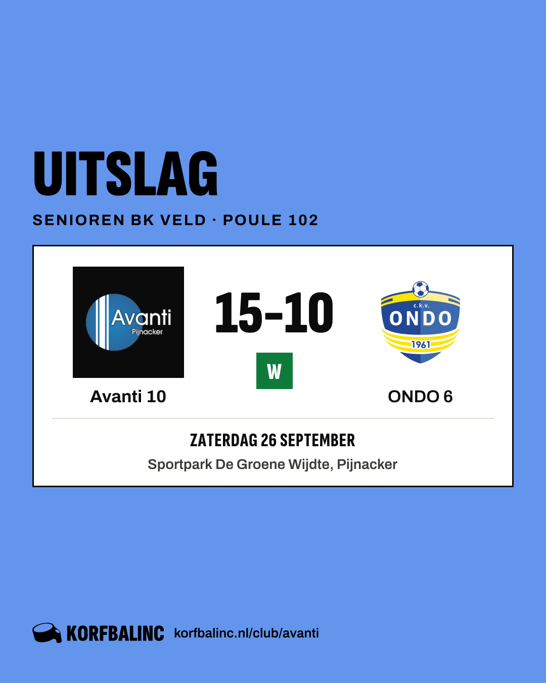 Avanti 10 - ONDO 6