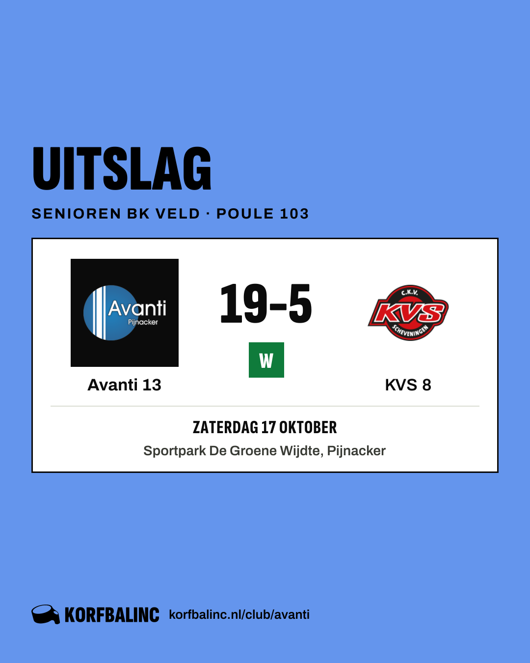 Avanti 13 - KVS 8