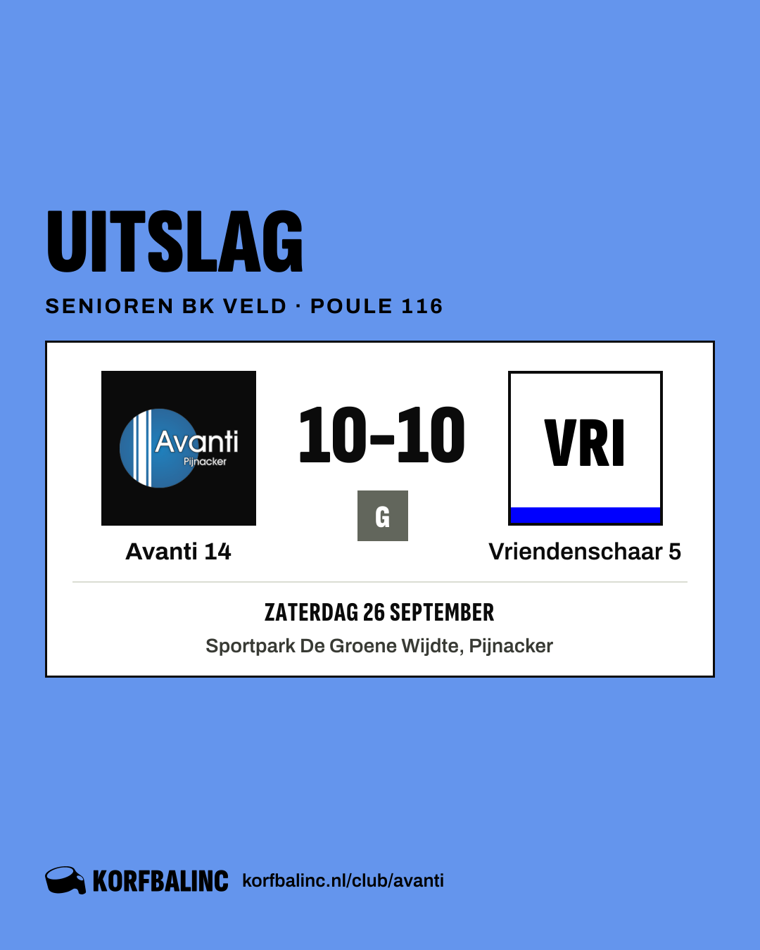 Avanti 14 - Vriendenschaar 5