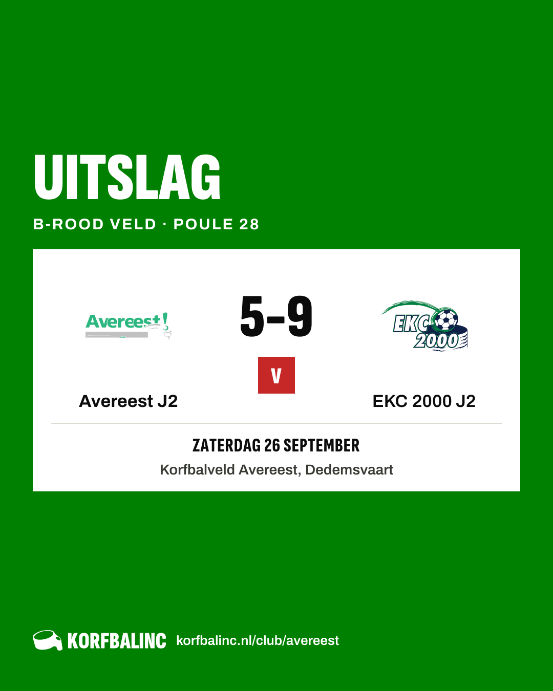 Avereest J2 - EKC 2000 J2