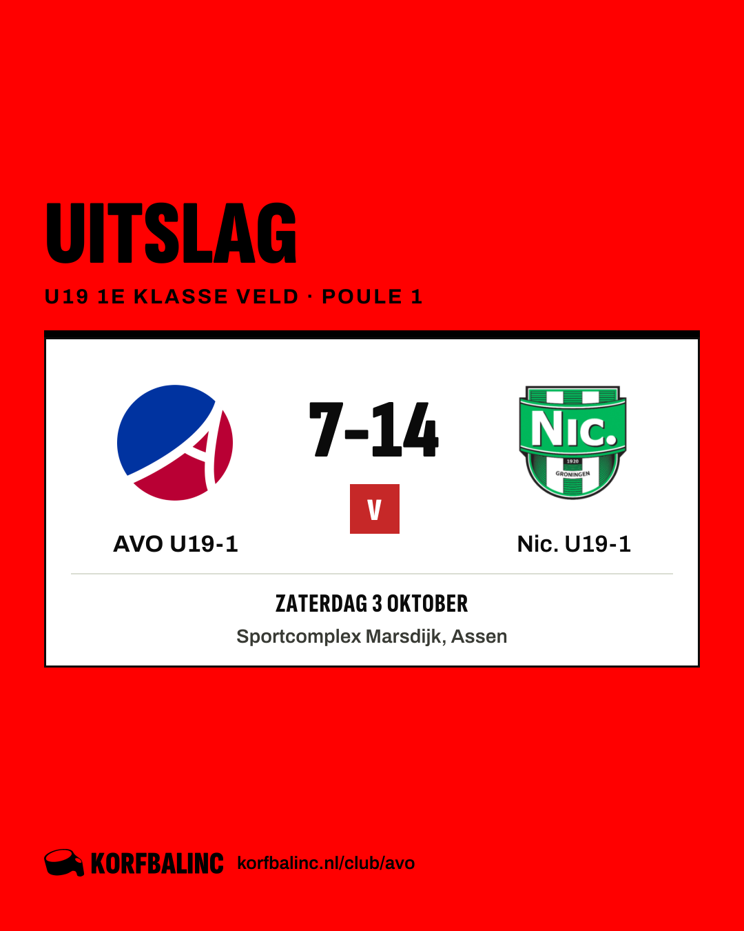 AVO U19-1 - Nic. U19-1