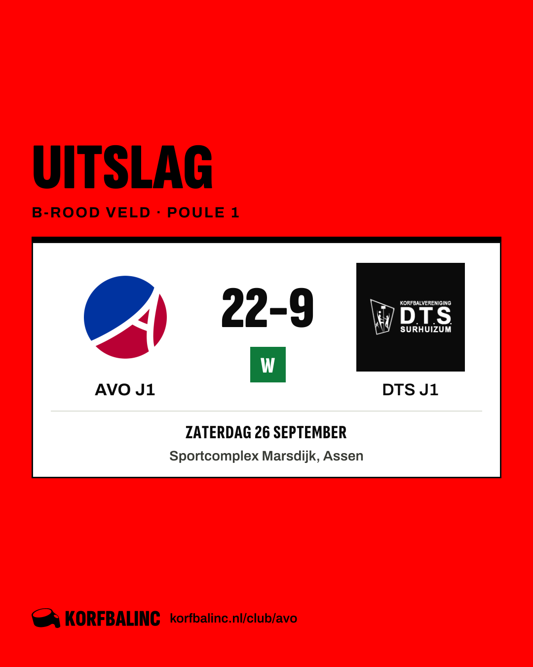 AVO J1 - DTS J1
