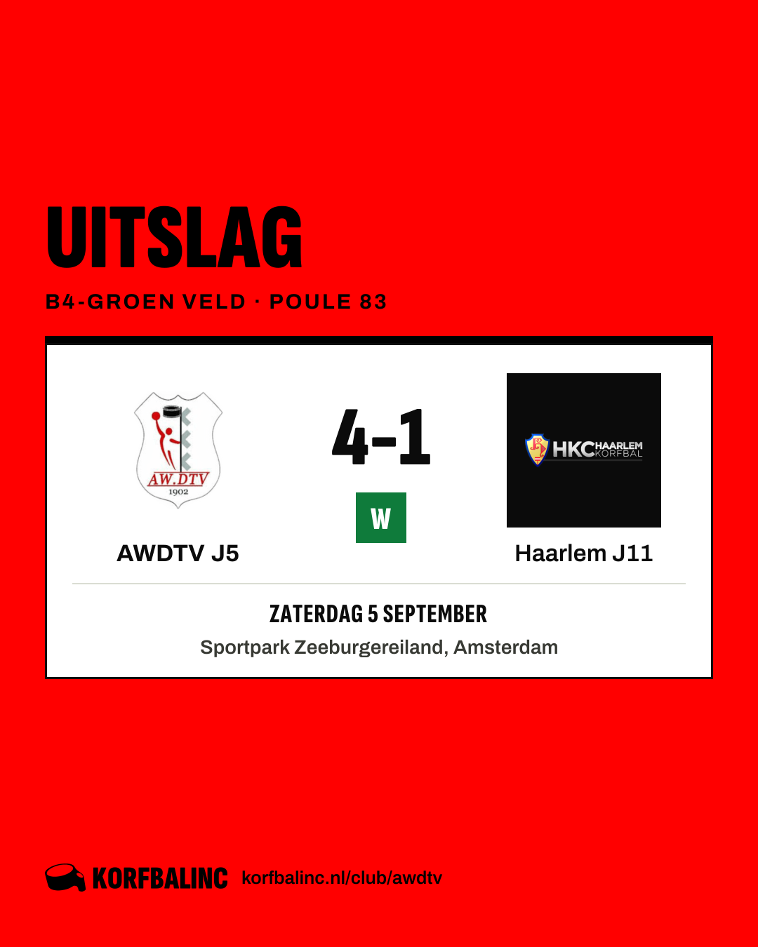 AWDTV J5 - Haarlem J11