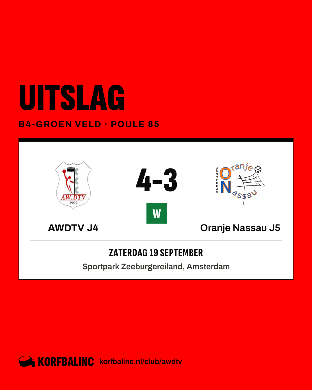AWDTV J4 - Oranje Nassau J5