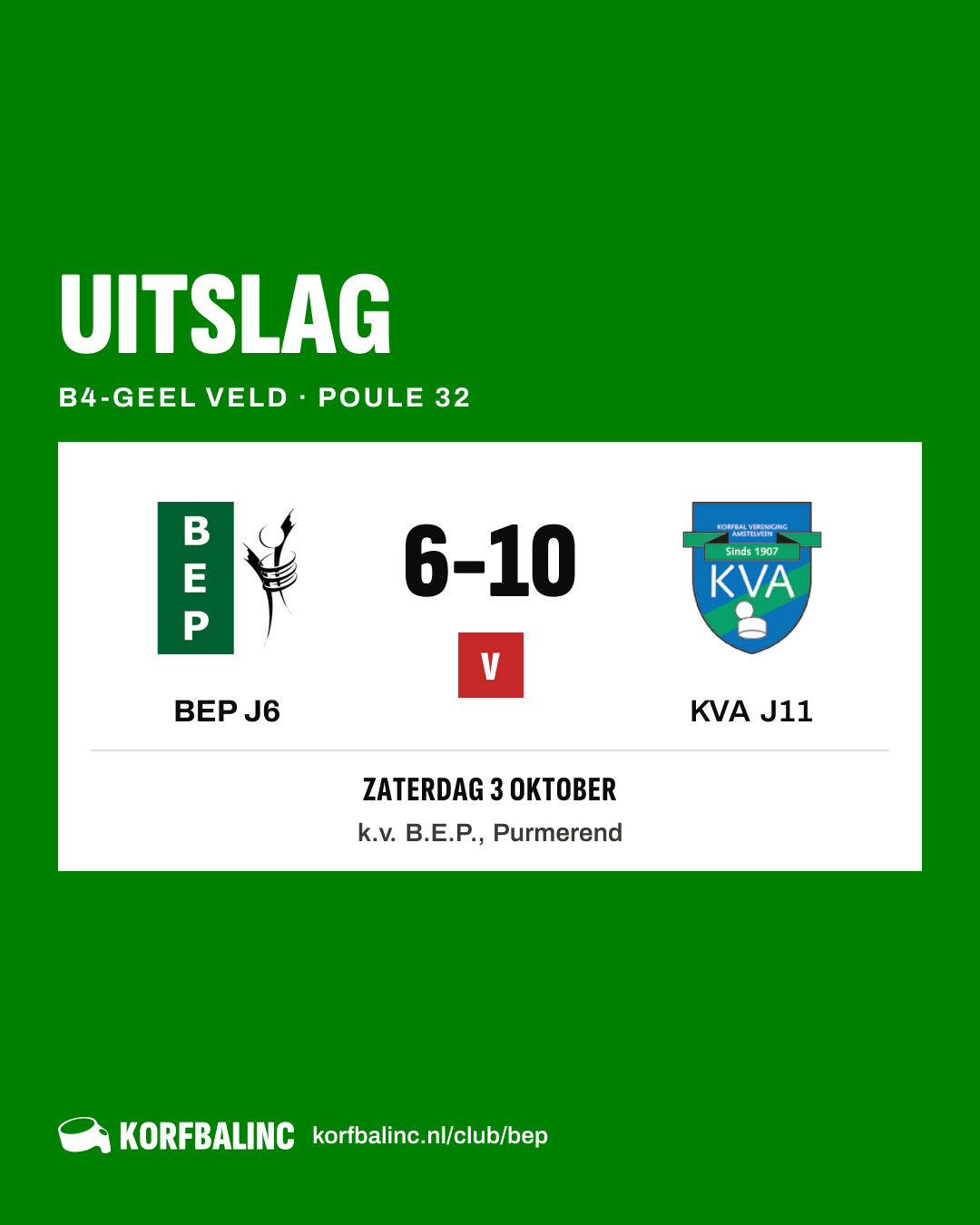 BEP J6 - KVA J11