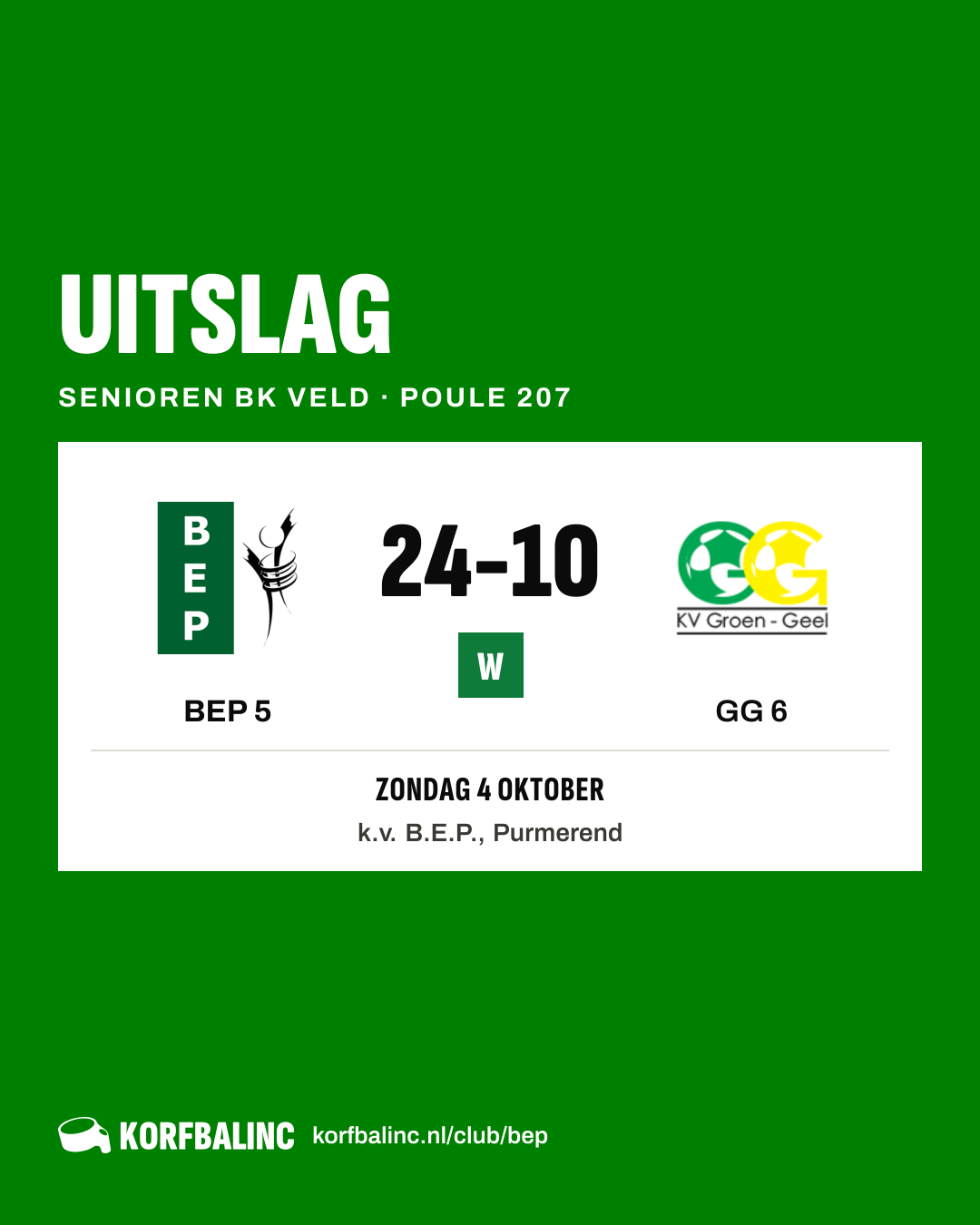 BEP 5 - GG 6