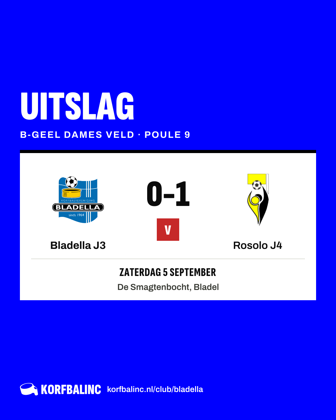 Bladella J3 - Rosolo J4