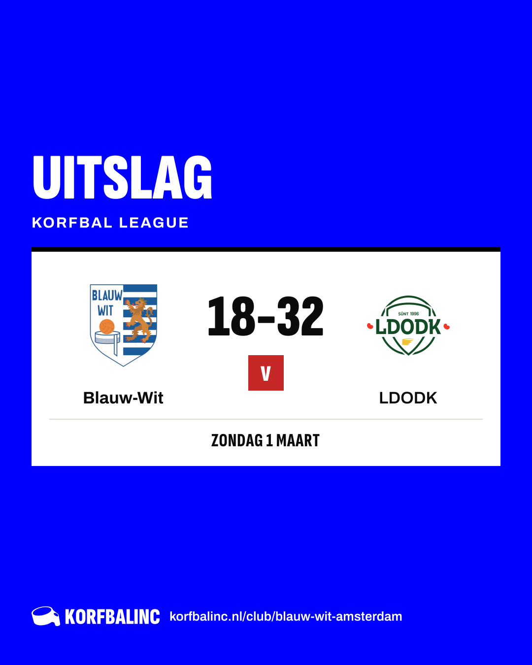 Blauw-Wit - LDODK