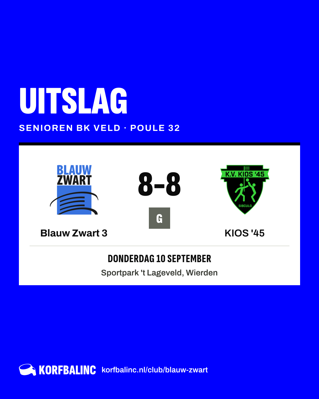 Blauw Zwart 3 - KIOS '45