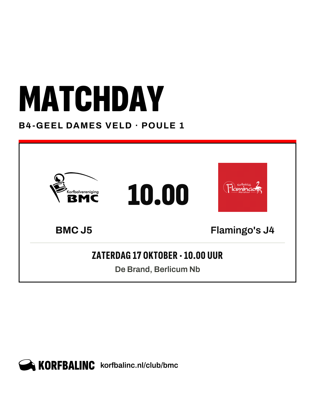 BMC J5 - Flamingo's J4