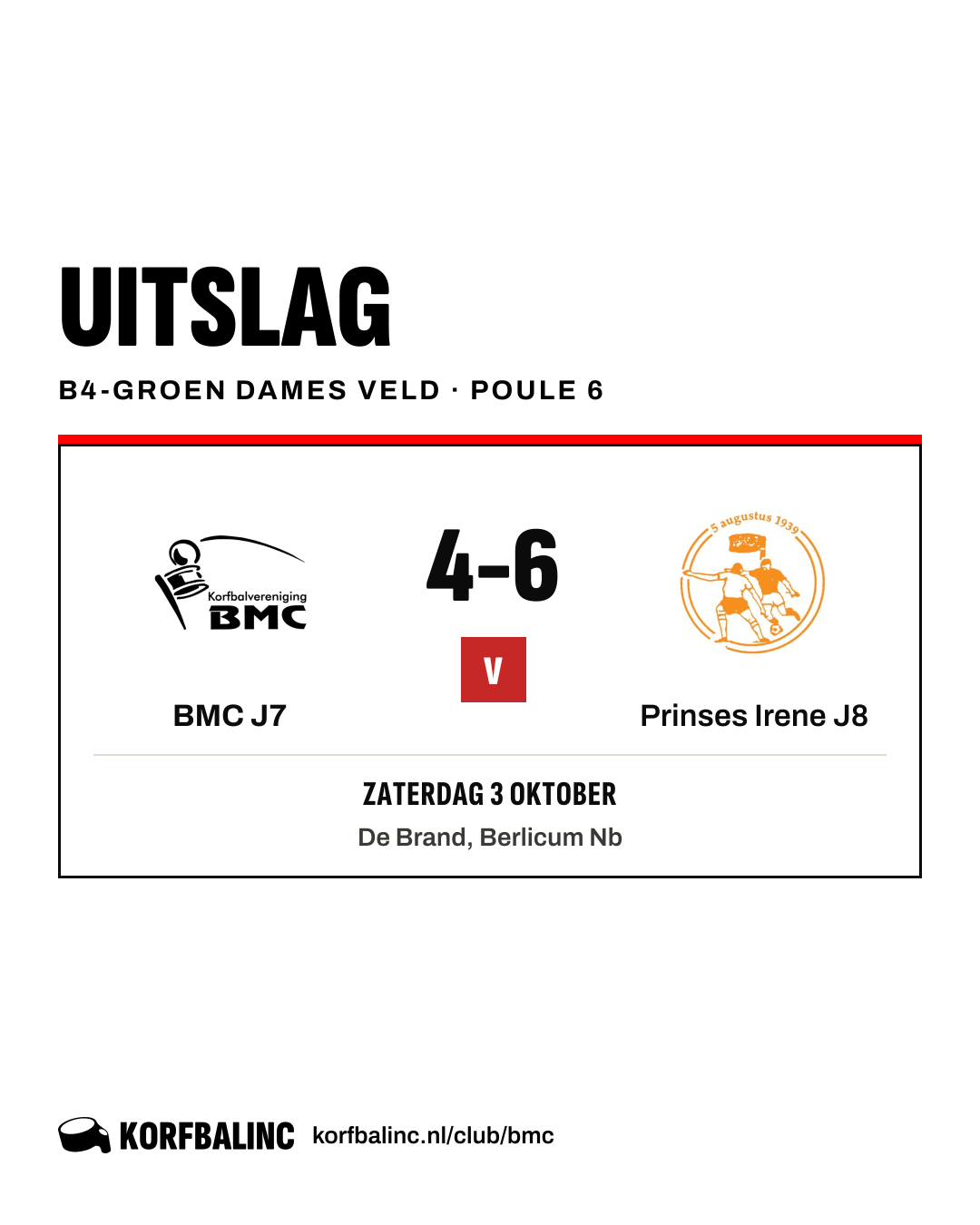 BMC J7 - Prinses Irene J8