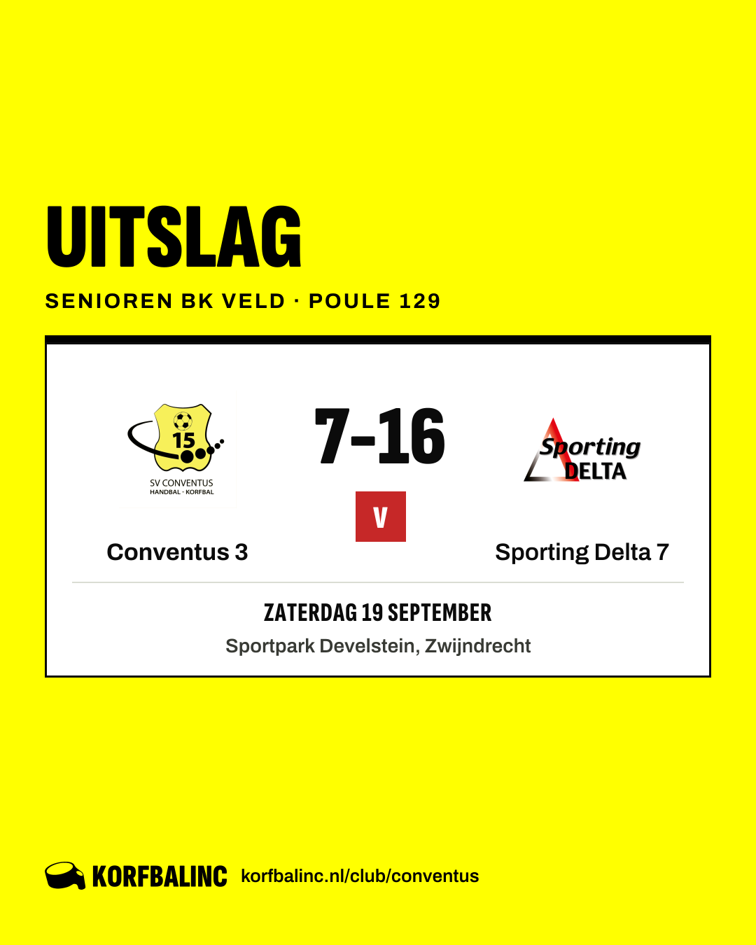 Conventus 3 - Sporting Delta 7