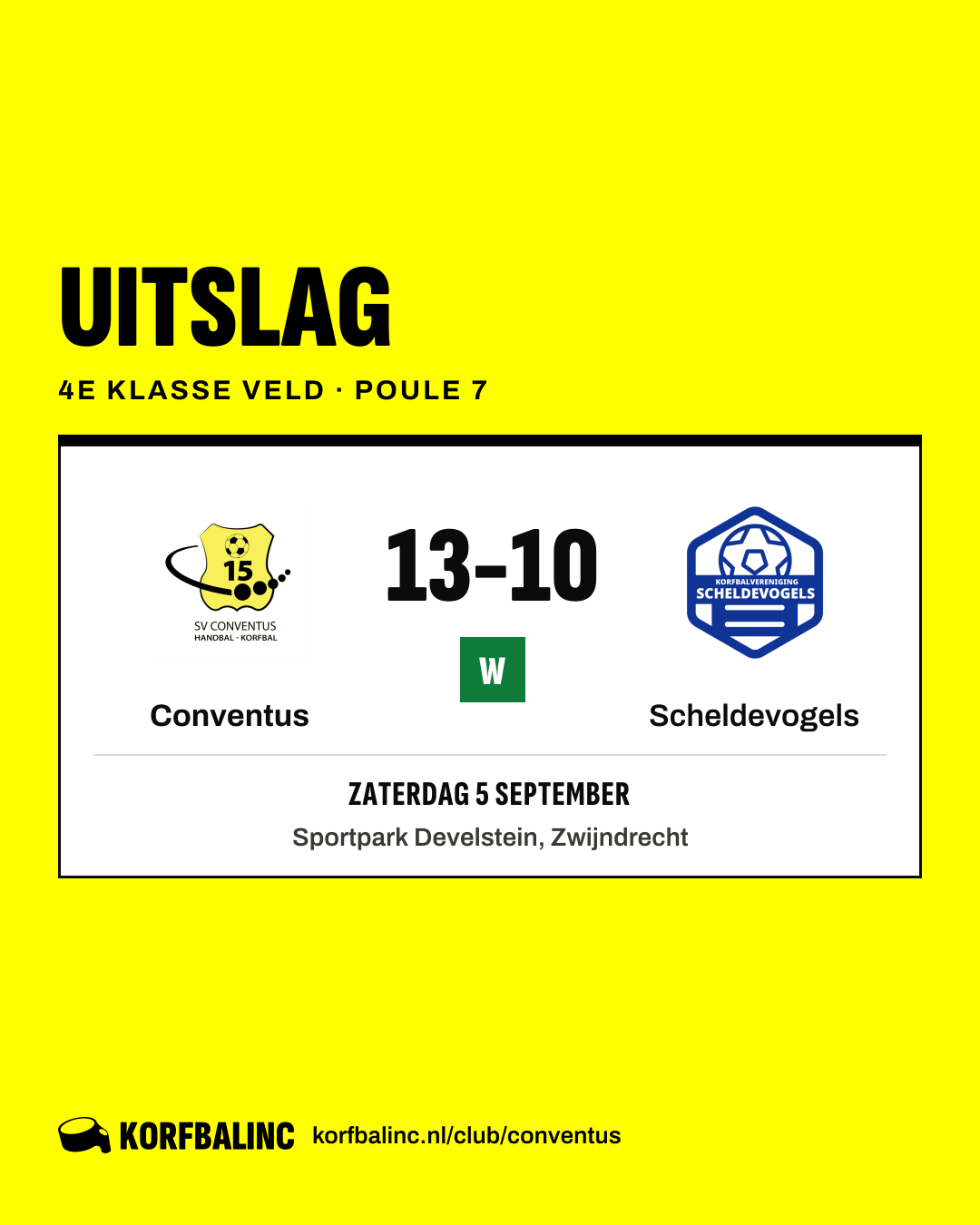 Conventus - Scheldevogels