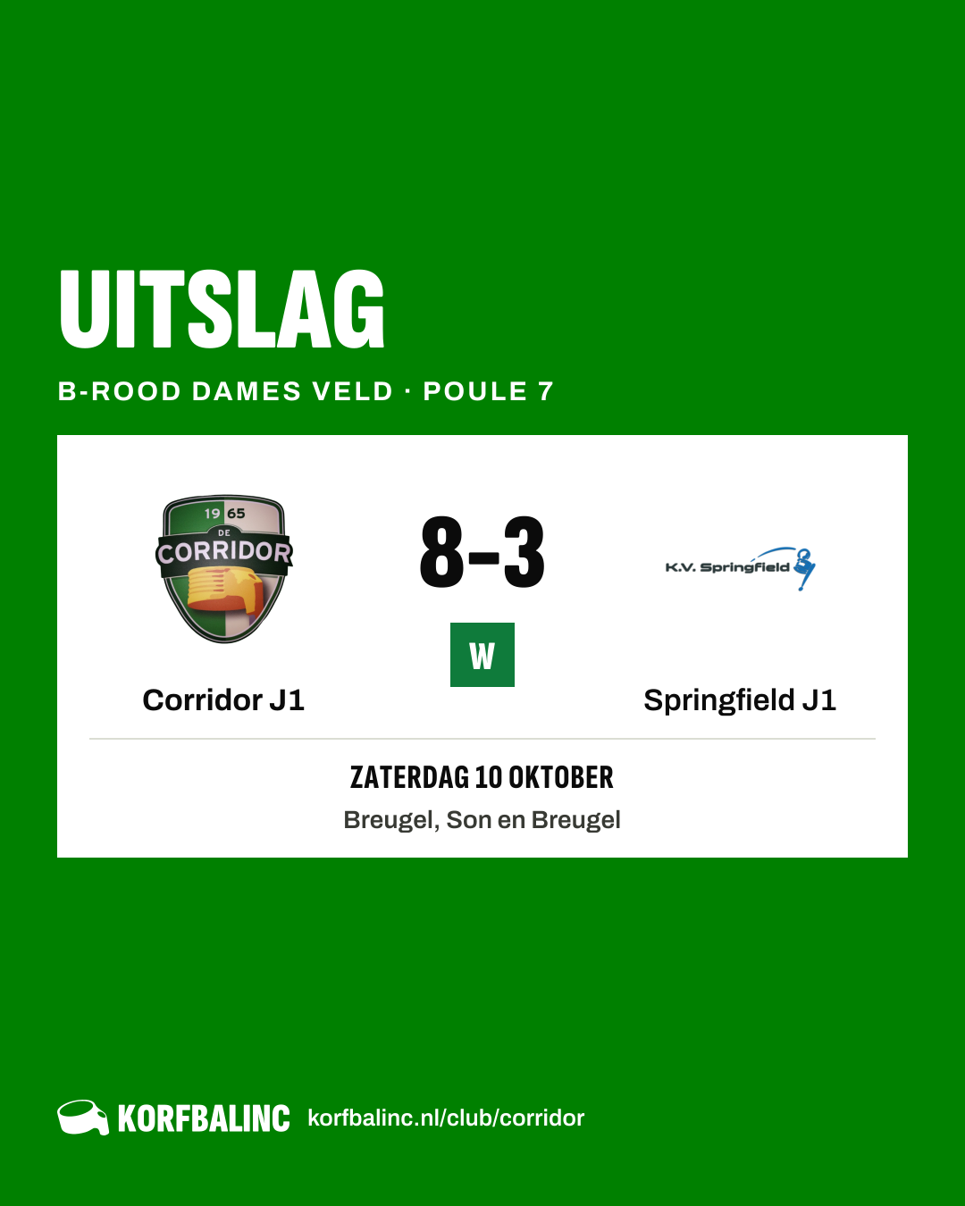Corridor J1 - Springfield J1
