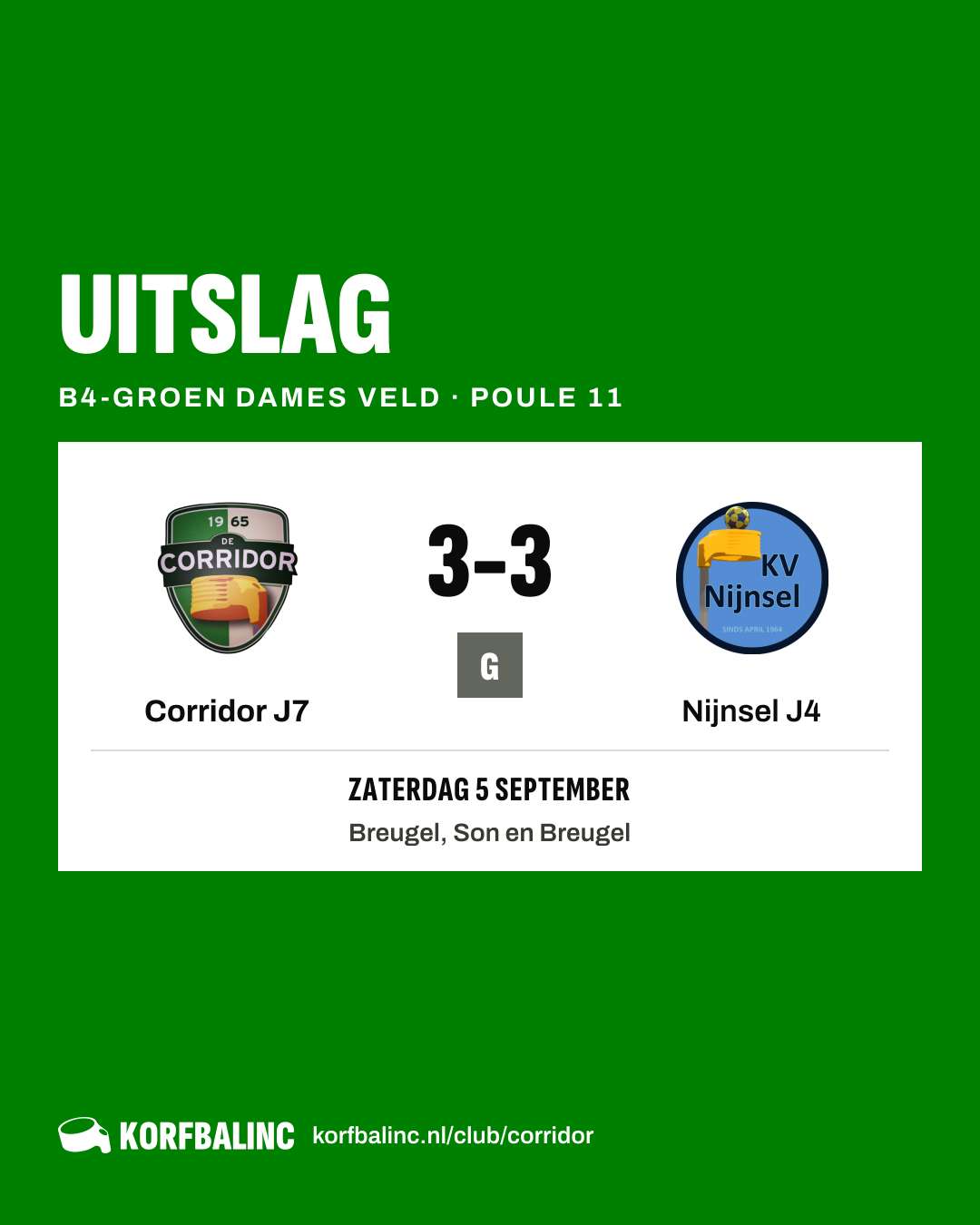 Corridor J7 - Nijnsel J4