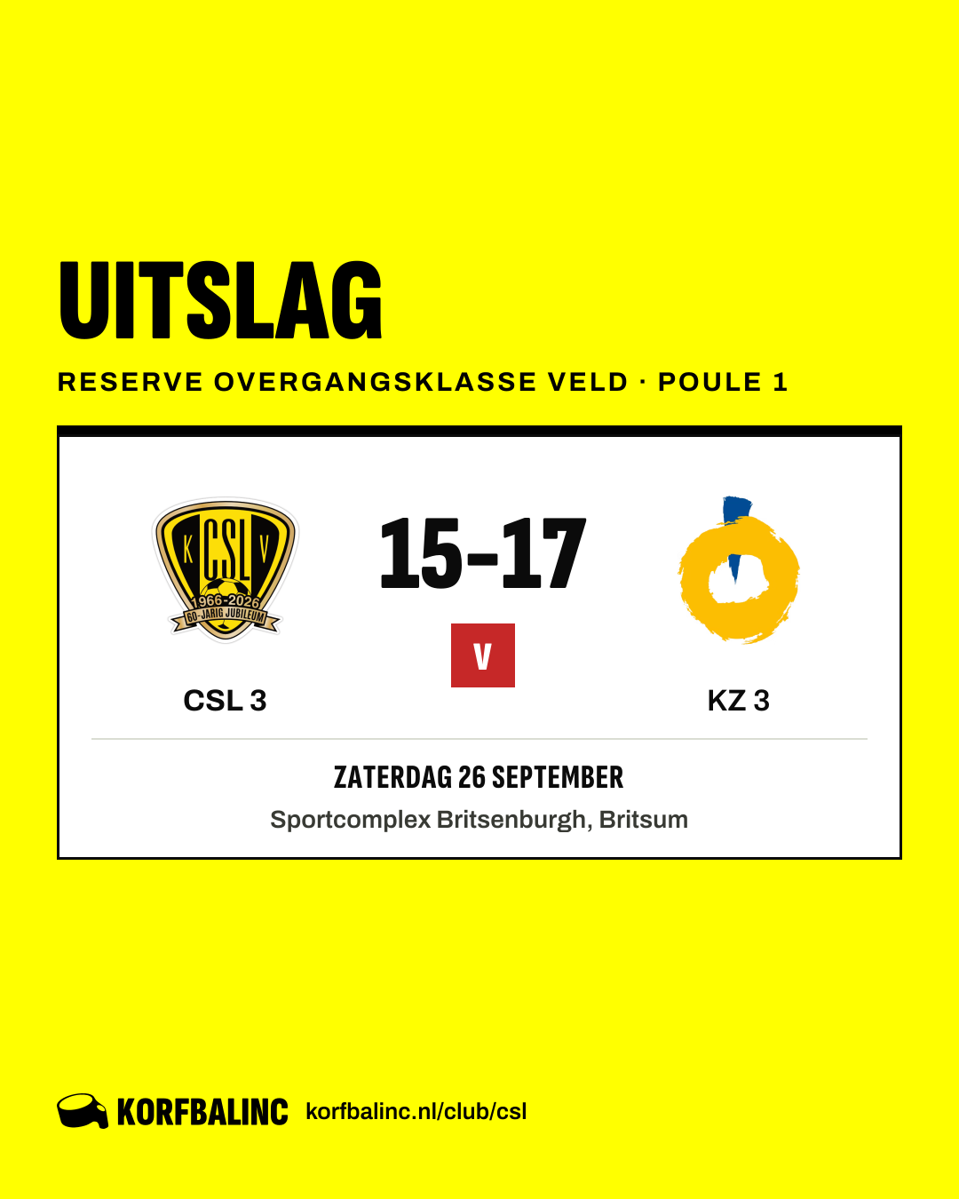 CSL 3 - KZ 3