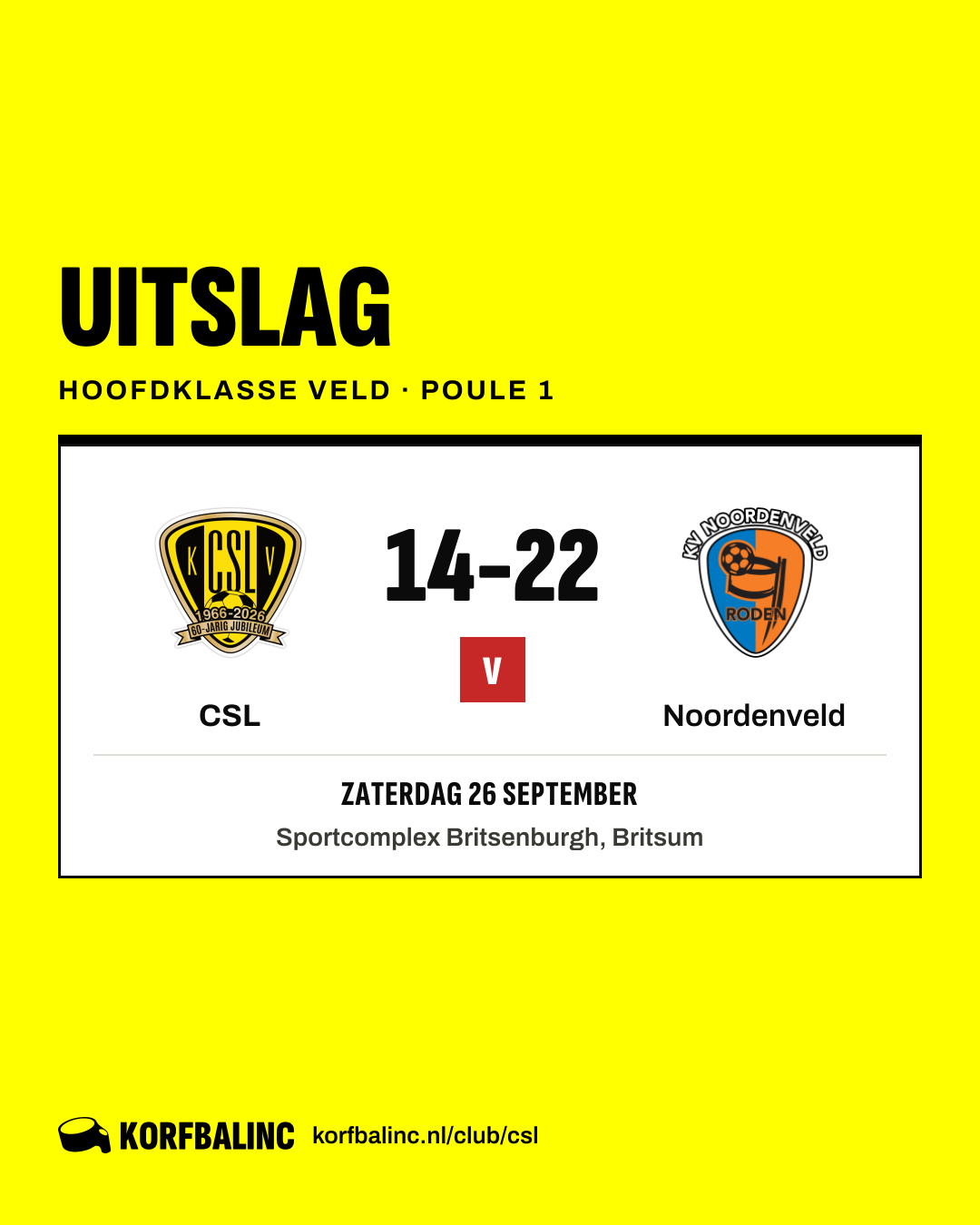 CSL - Noordenveld
