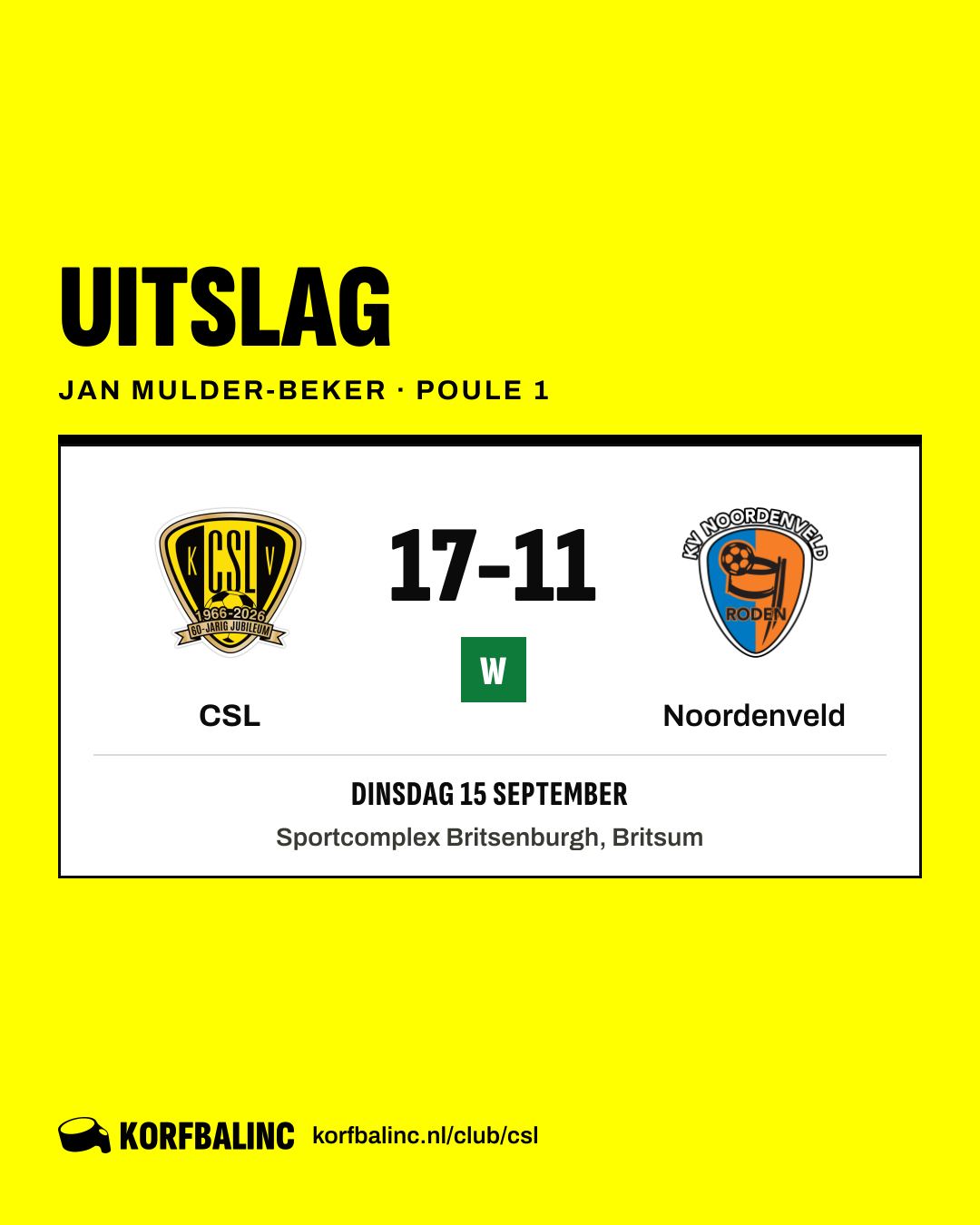 CSL - Noordenveld
