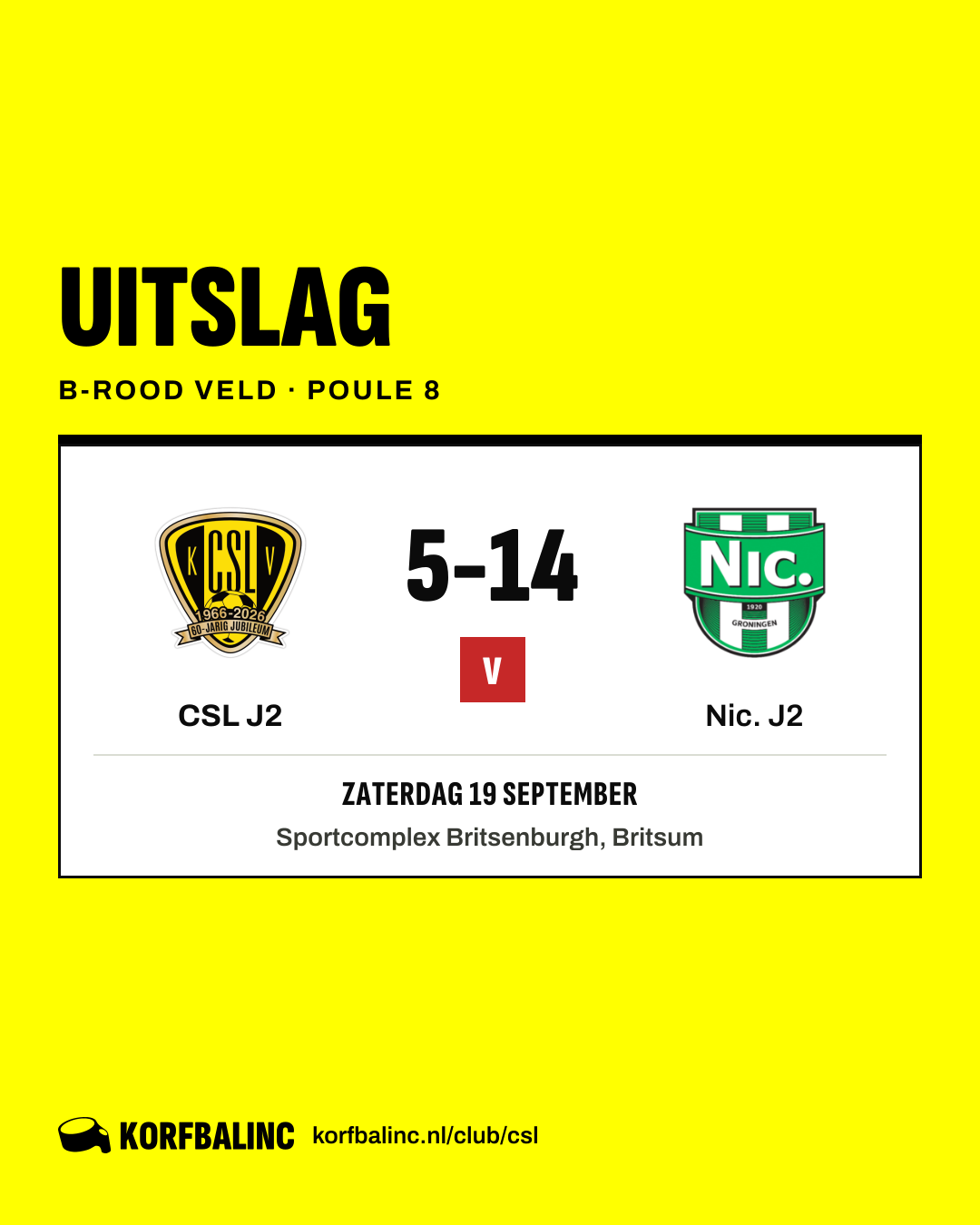 CSL J2 - Nic. J2