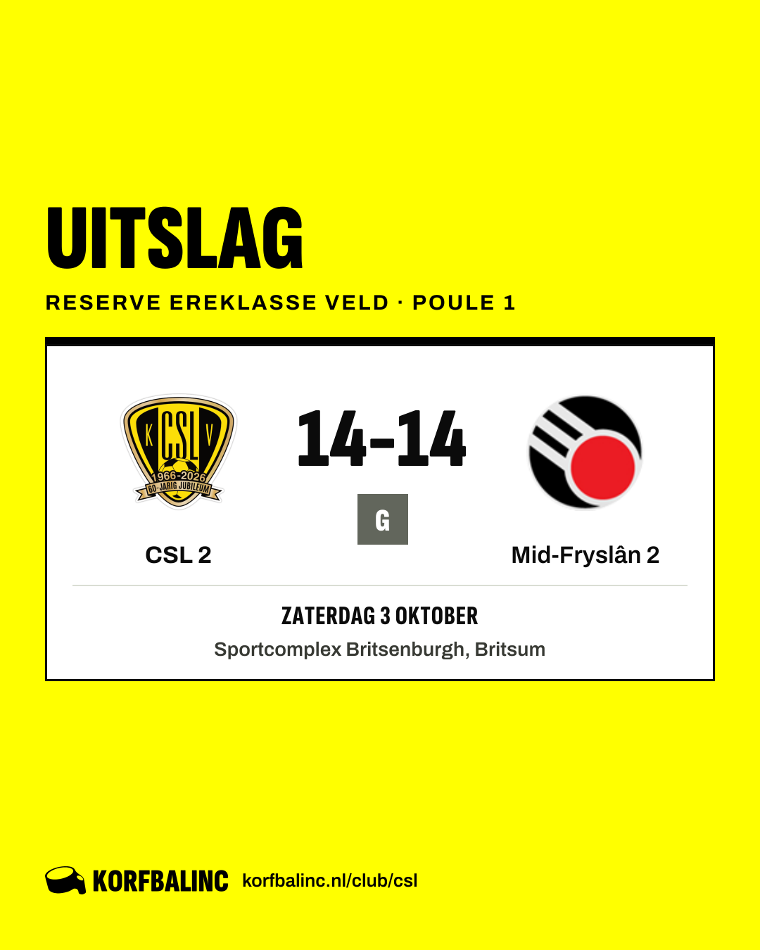 CSL 2 - Mid-Fryslân 2