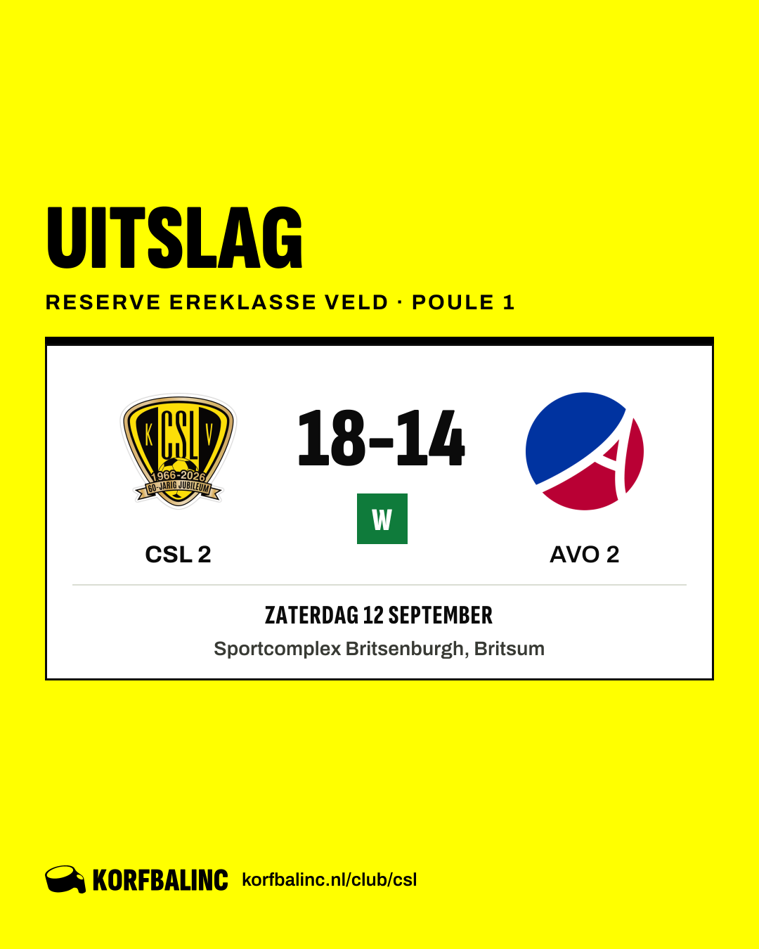 CSL 2 - AVO 2