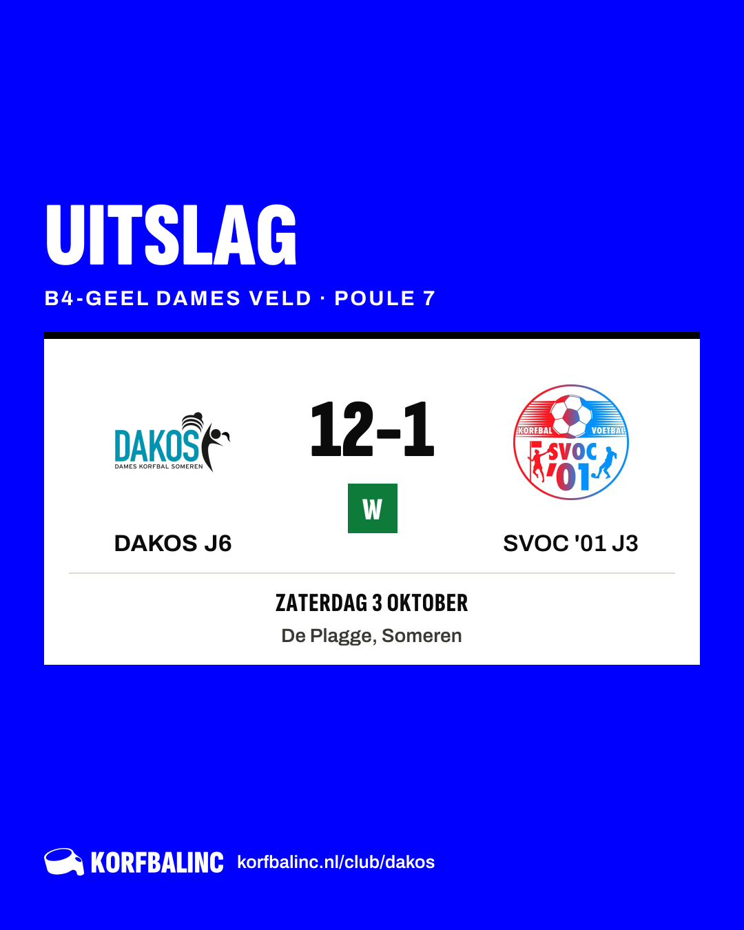DAKOS J6 - SVOC '01 J3