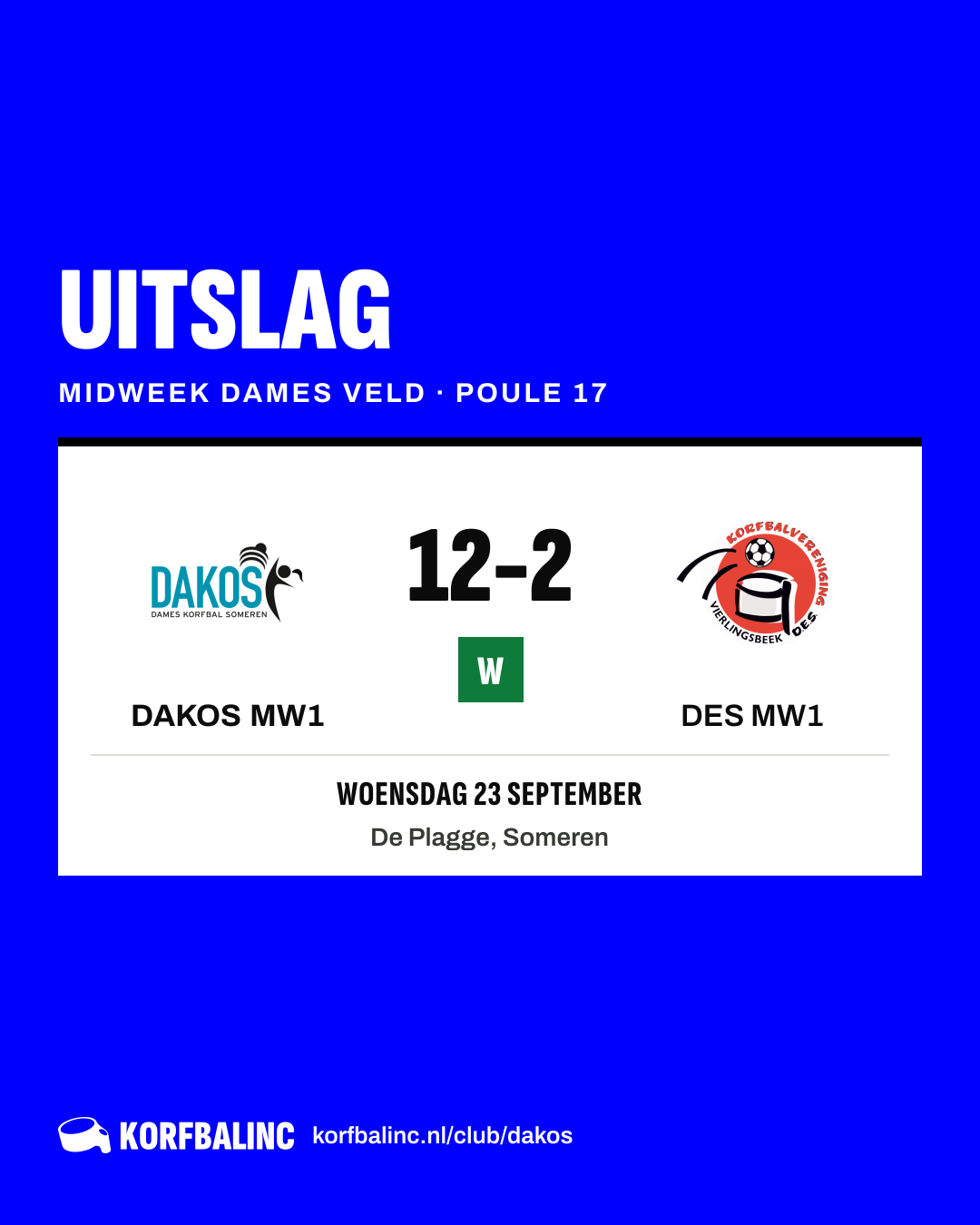 DAKOS MW1 - DES MW1