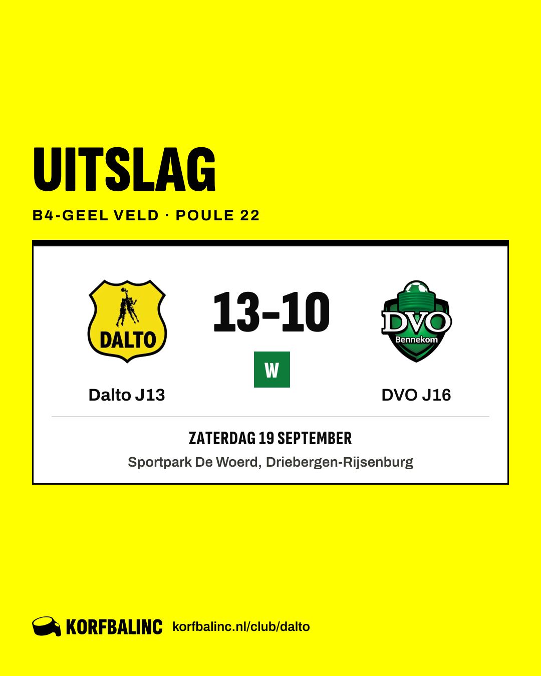 Dalto J13 - DVO J16