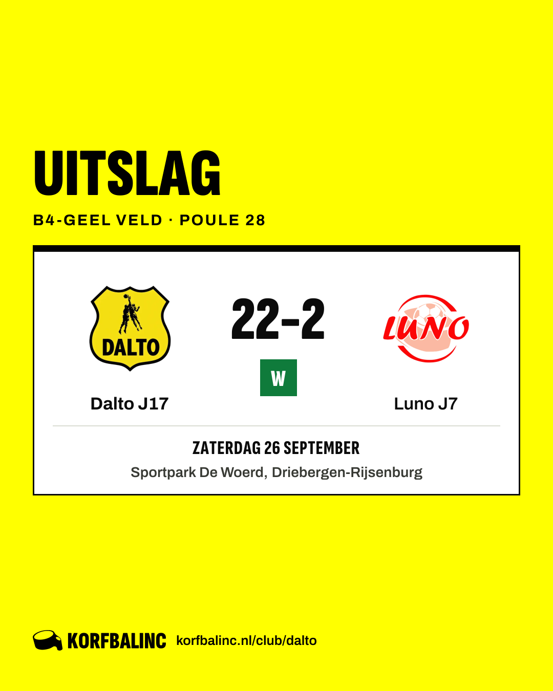 Dalto J17 - Luno J7