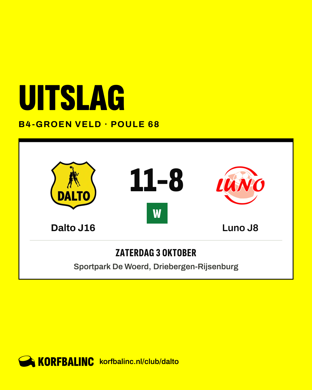 Dalto J16 - Luno J8