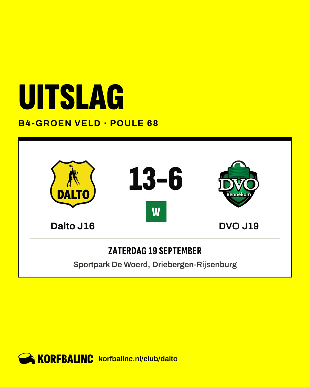 Dalto J16 - DVO J19