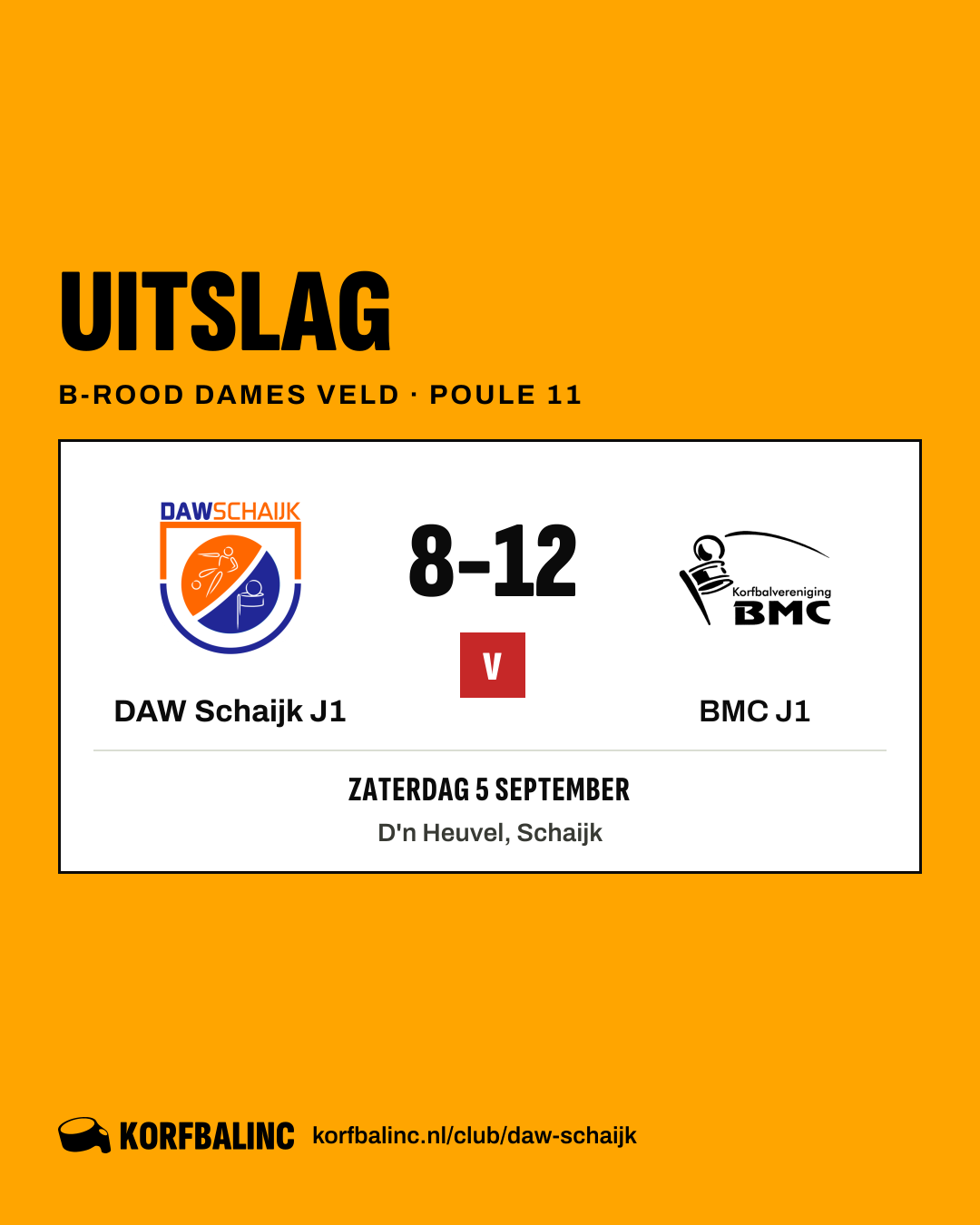 DAW Schaijk J1 - BMC J1