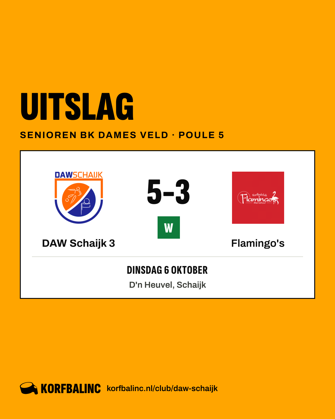 DAW Schaijk 3 - Flamingo's
