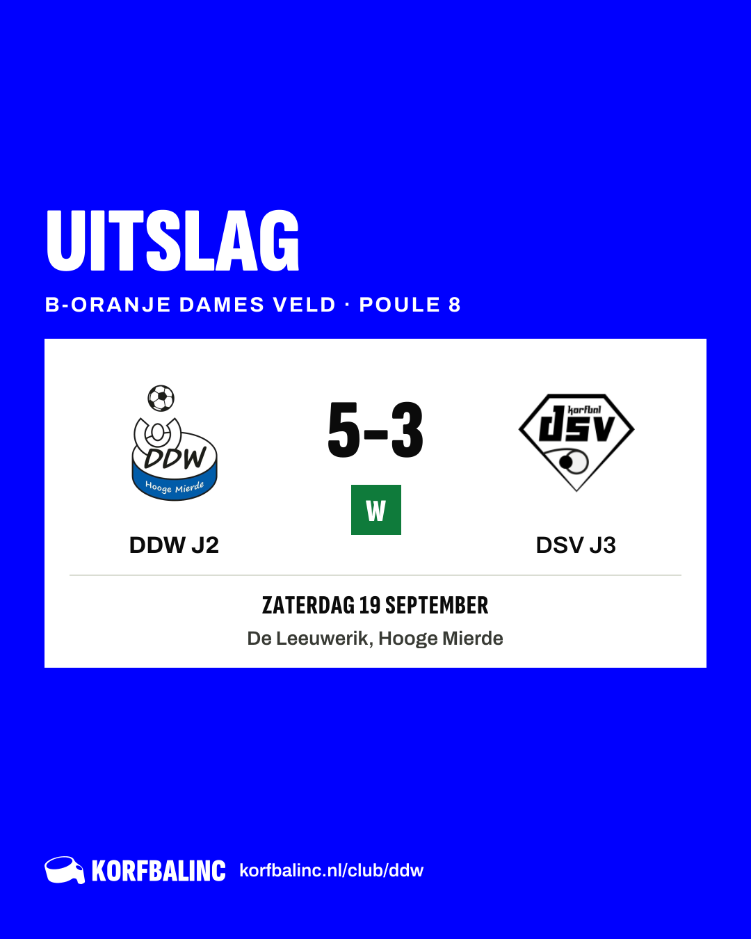 DDW J2 - DSV J3