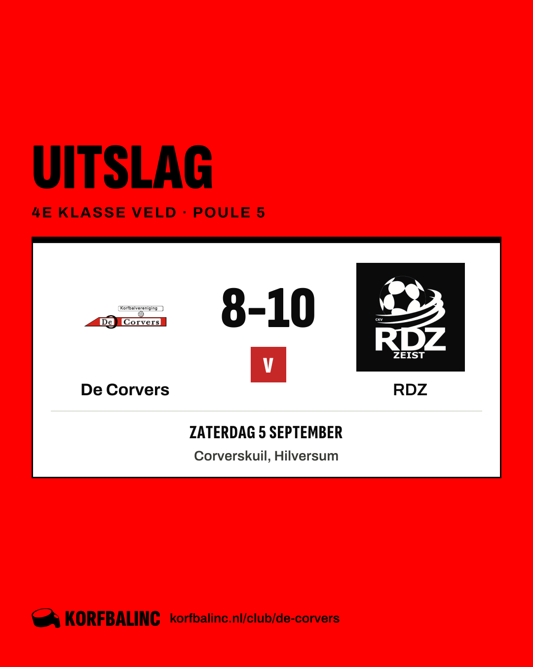 De Corvers - RDZ