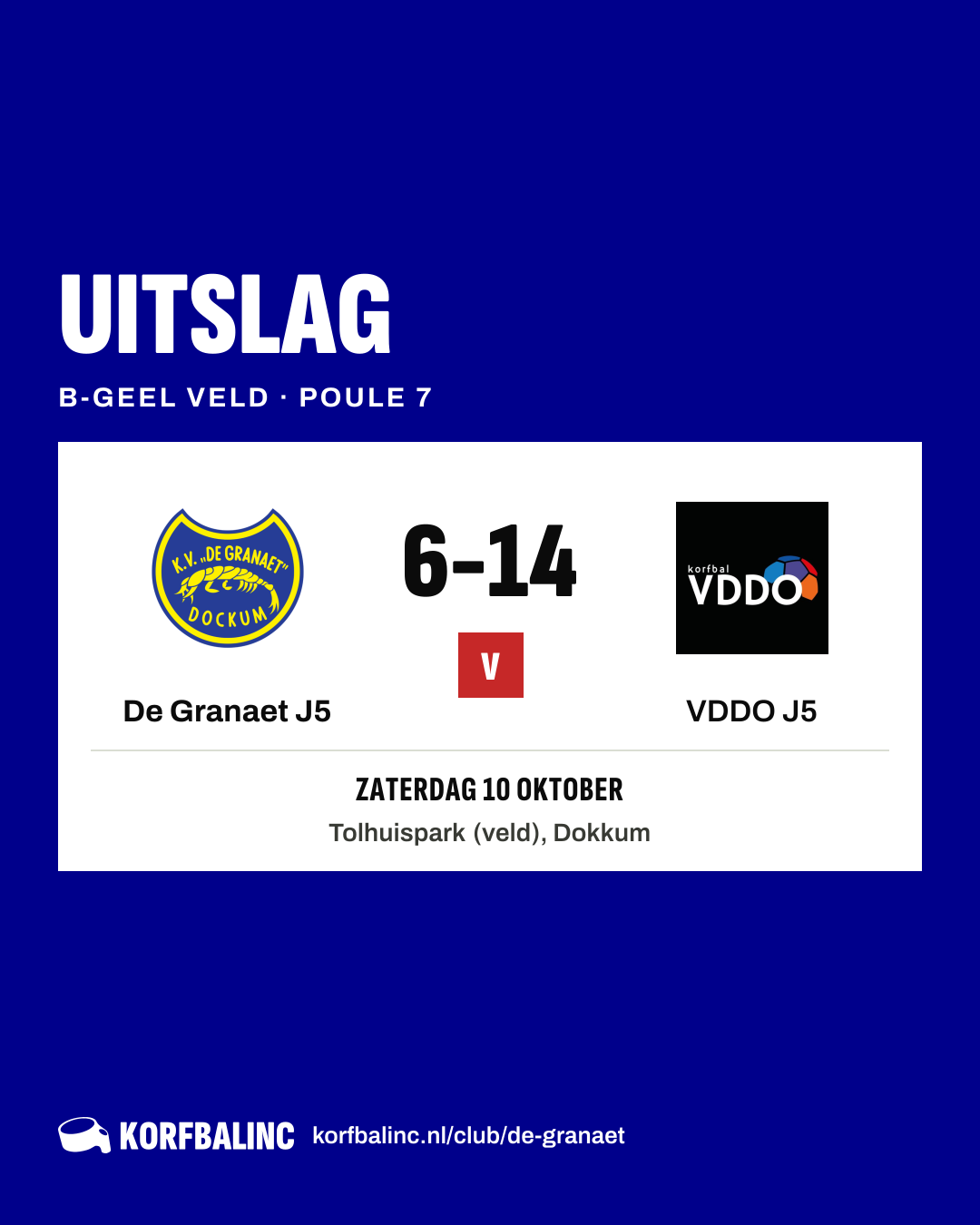 De Granaet J5 - VDDO J5